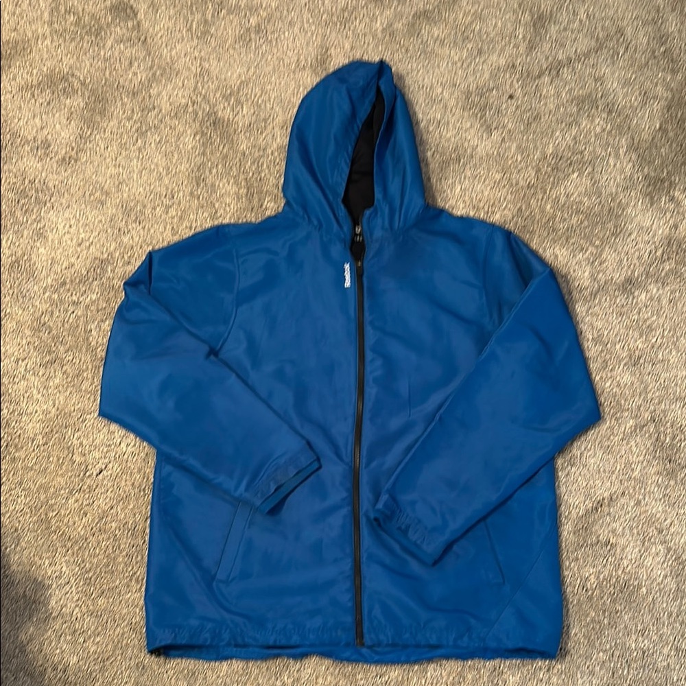 Blue Reebok Hooded Jacket Size XL